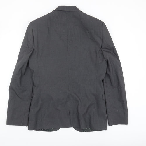 Next Men's Grey Suit Jacket, Size 38 Regular Fit