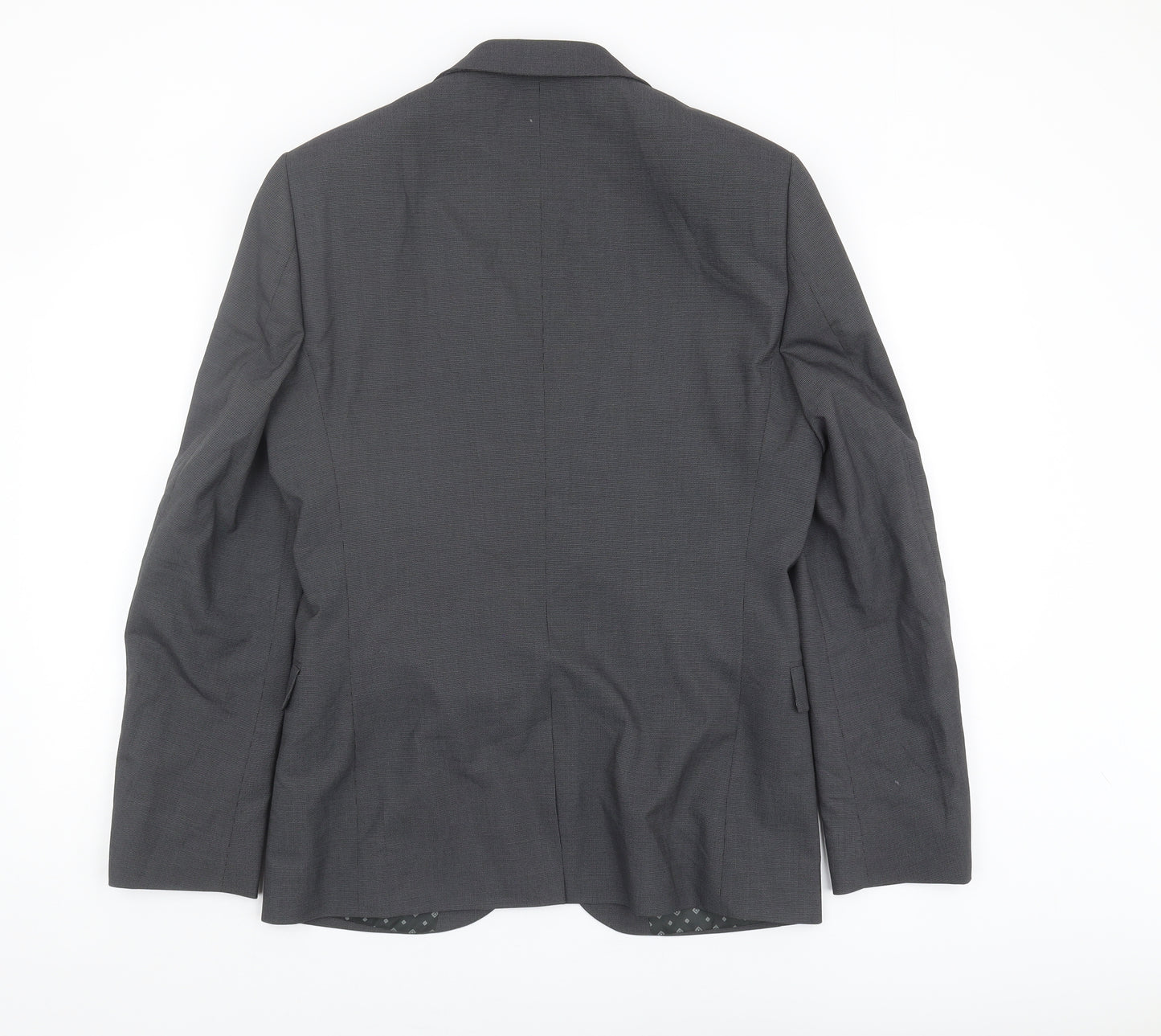 Next Men's Grey Suit Jacket, Size 38 Regular Fit