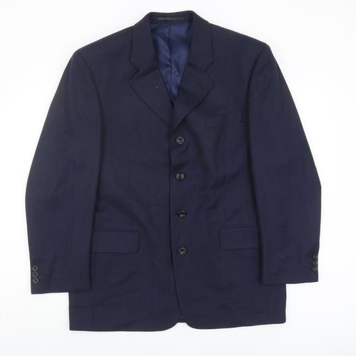 Austin Reed Men's Blue Wool Suit Jacket 40S