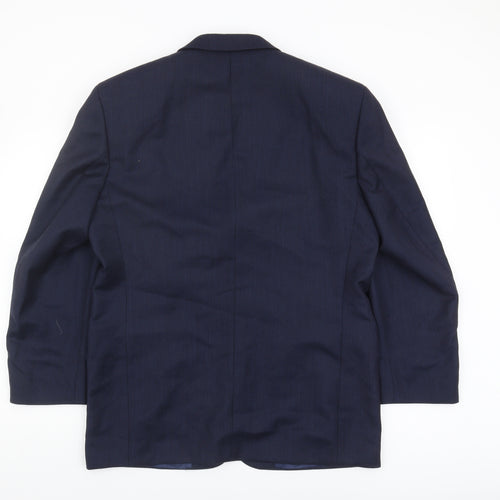 Austin Reed Men's Blue Wool Suit Jacket 40S