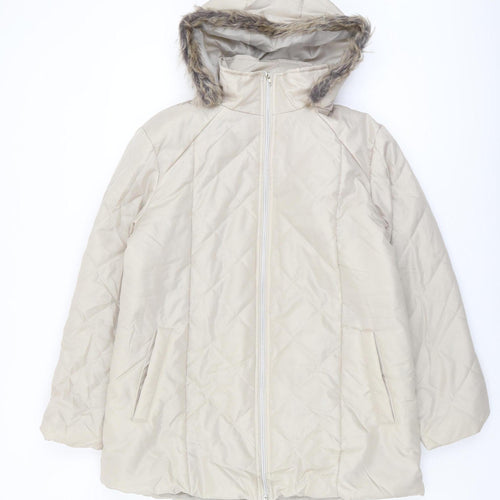 Anne De Lançay Women's Beige Puffer Jacket S