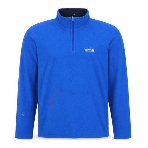 Regatta Men's Blue S 1/4 Zip Fleece Sweatshirt Outdoors