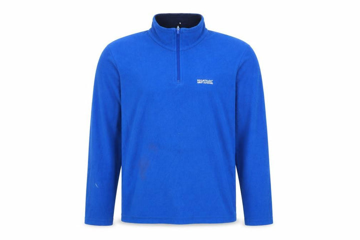Regatta Men's Blue S 1/4 Zip Fleece Sweatshirt Outdoors
