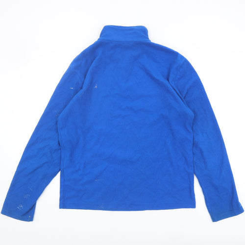 Regatta Men's Blue S 1/4 Zip Fleece Sweatshirt Outdoors