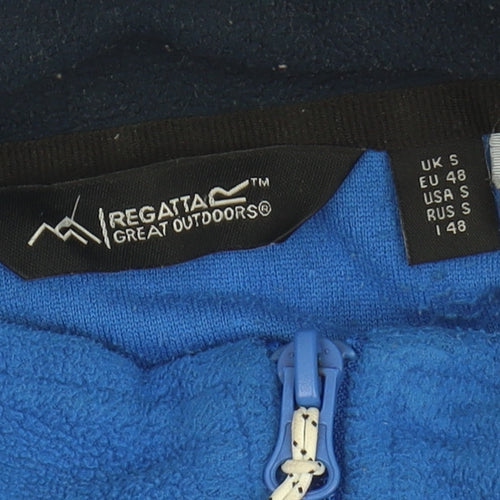 Regatta Men's Blue S 1/4 Zip Fleece Sweatshirt Outdoors