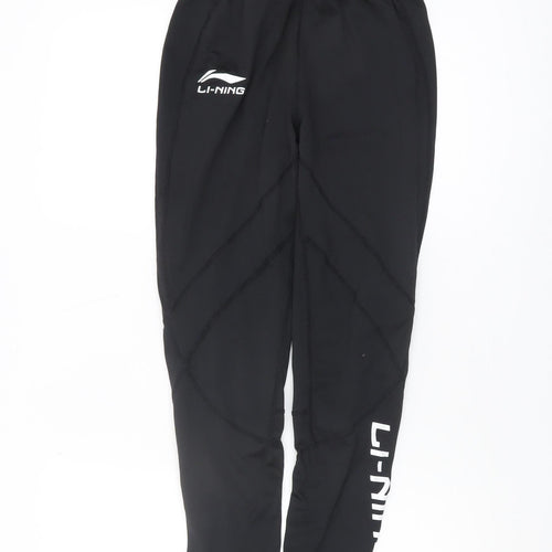 Li-Ning Men's Black Jogger Trousers Size L