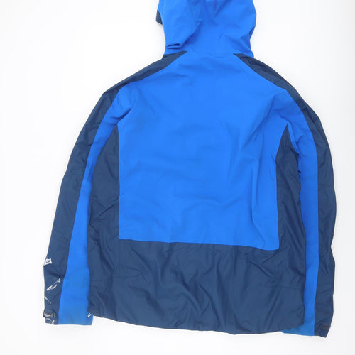 Regatta Men's Blue XL Waterproof Hooded Jacket