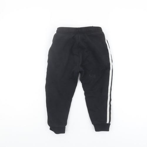 Adidas Boys Black Jogger Trousers 4 Years - Casual/Activewear