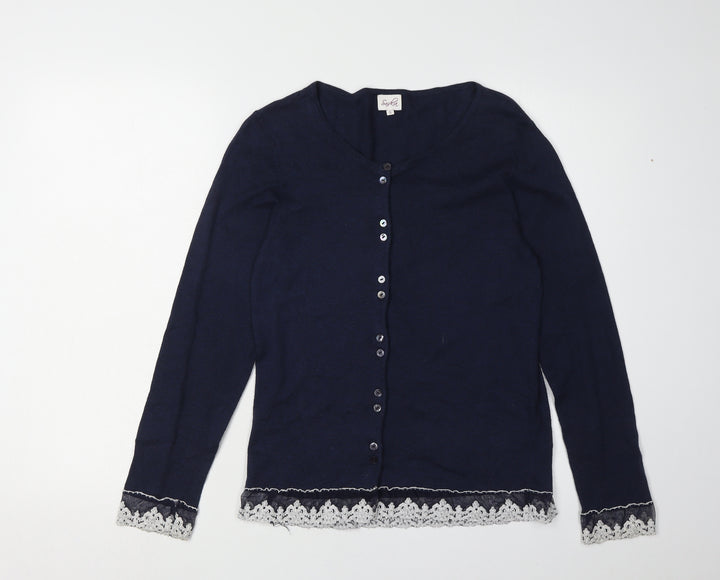 Saskia Women's Blue Cardigan, Size S