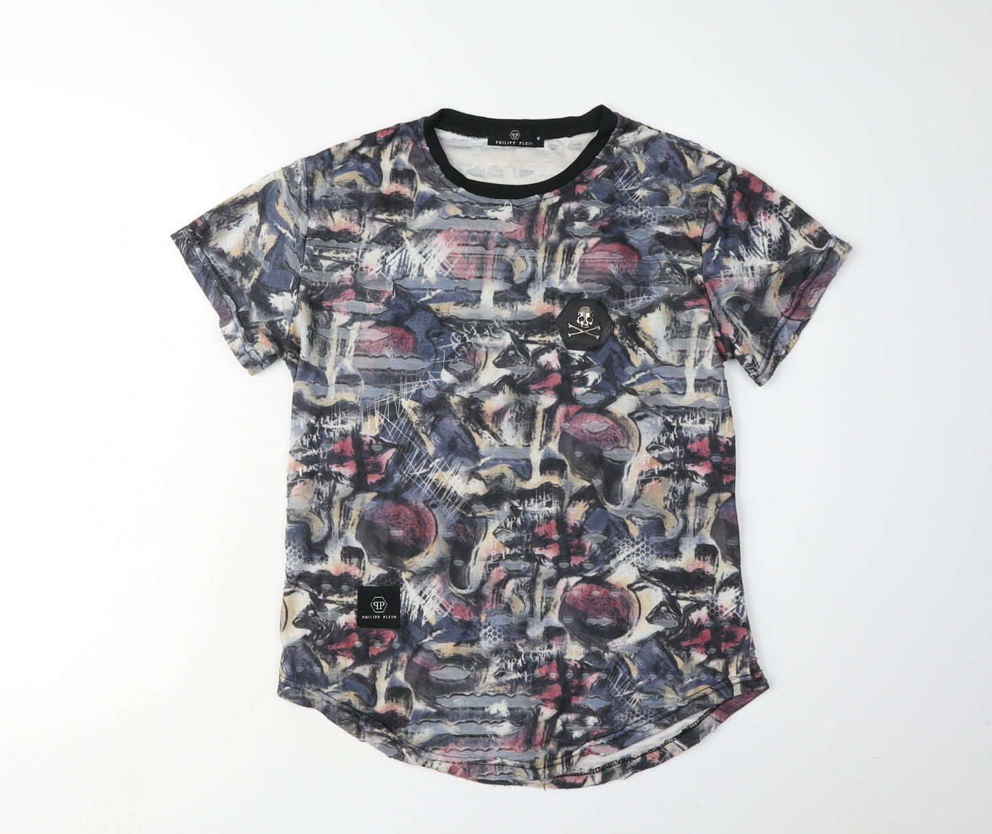 Philipp Plein Multicoloured Unisex T-Shirt, Size M