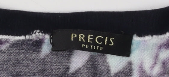 Precis Women's Multicoloured Floral Knit Pullover XS