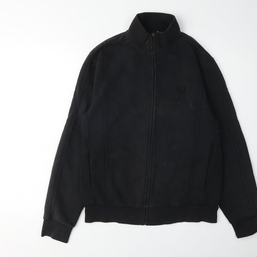 Noi Polloi Men's Black Full Zip Sweatshirt M