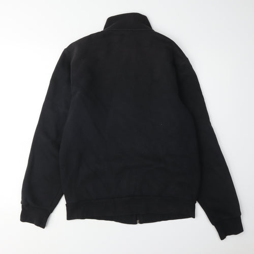 Noi Polloi Men's Black Full Zip Sweatshirt M