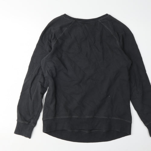 H&M Women's Black Mickey Mouse Pullover Sweatshirt M