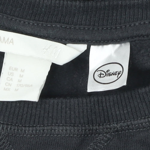 H&M Women's Black Mickey Mouse Pullover Sweatshirt M