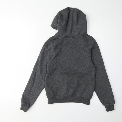 Slazenger Boys Grey Hoodie 7-8 Years Pullover with Pockets