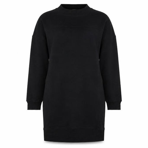 Monki Women’s Black Dress M, Cotton Blend Casual