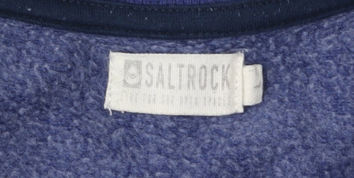 Saltrock Men's Blue Graphic Pullover Sweatshirt Size L