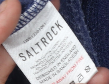 Saltrock Men's Blue Graphic Pullover Sweatshirt Size L