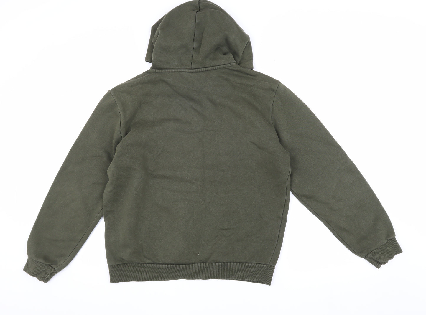 Puma Men's Green Pullover Hoodie, Size S