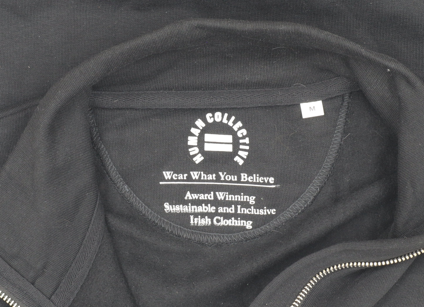 Human Collective Men's Black M Pullover Sweatshirt