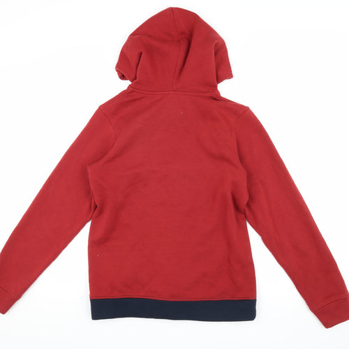 Jack & Jones Boys Red Blue Pullover Hoodie Size 164