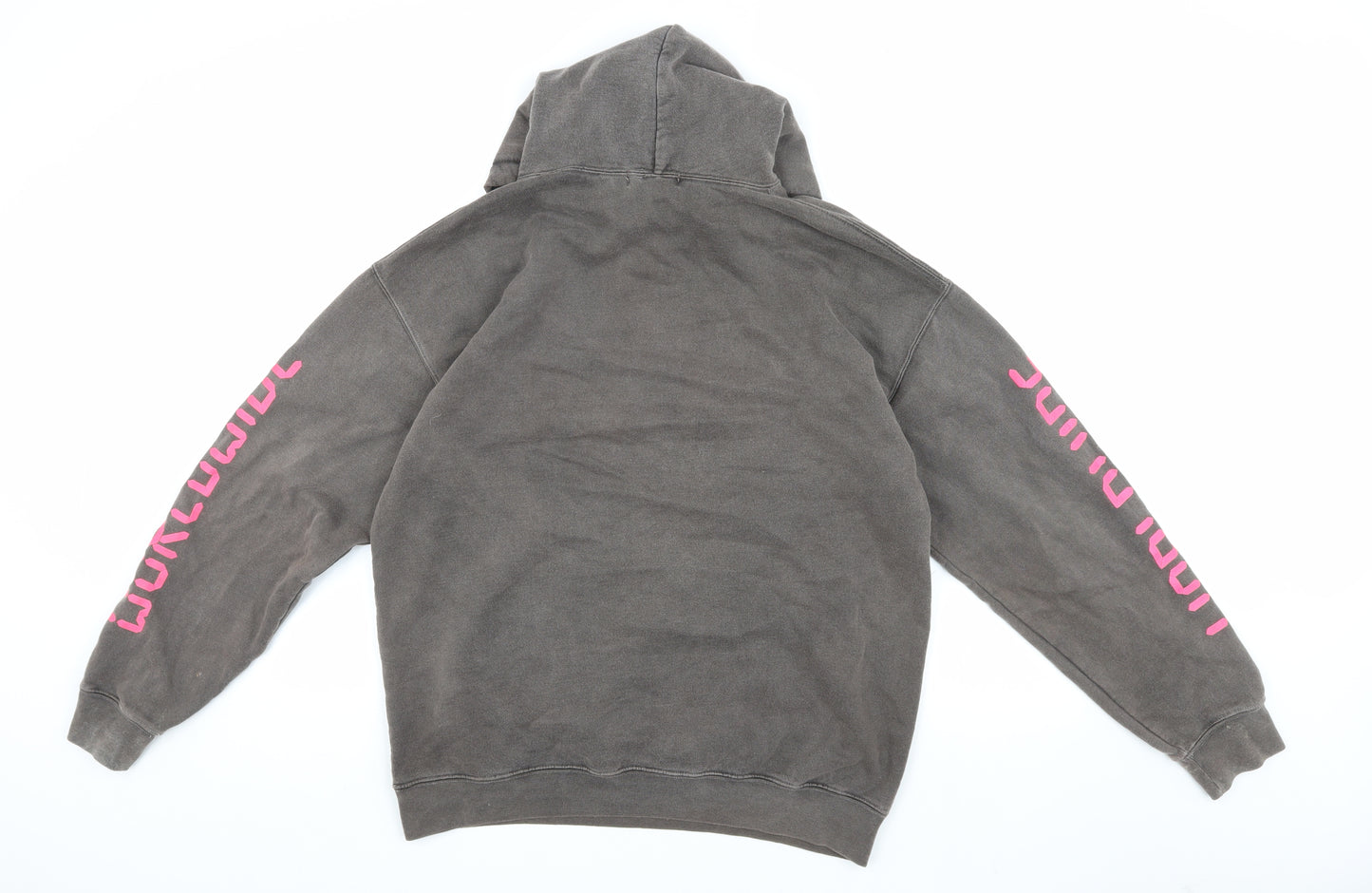 PrettyLittleThing Women’s Grey Pullover Hoodie M