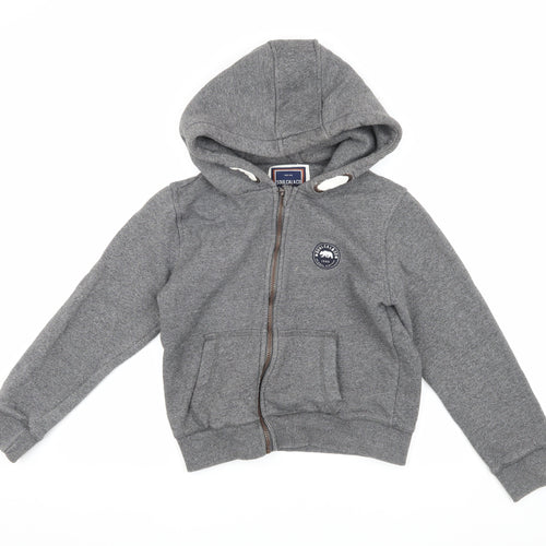SoulCal & Co Boys Grey Hoodie Jacket 13 Years