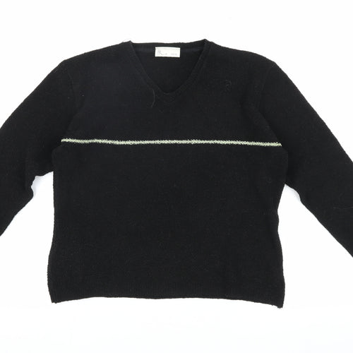 BHS Women's Black Pullover Jumper Size 14