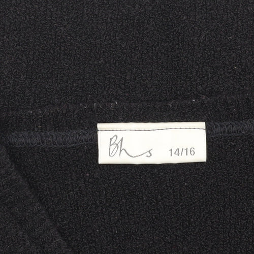 BHS Women's Black Pullover Jumper Size 14