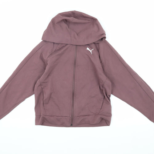 Puma Girls Brown Basic Jacket 13-14 Years