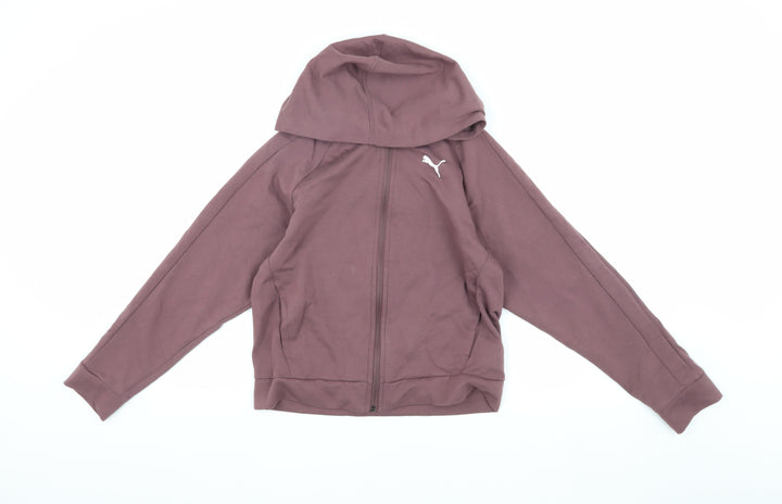 Puma Girls Brown Basic Jacket 13-14 Years