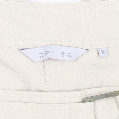 per se Women's Beige Trousers Size 12