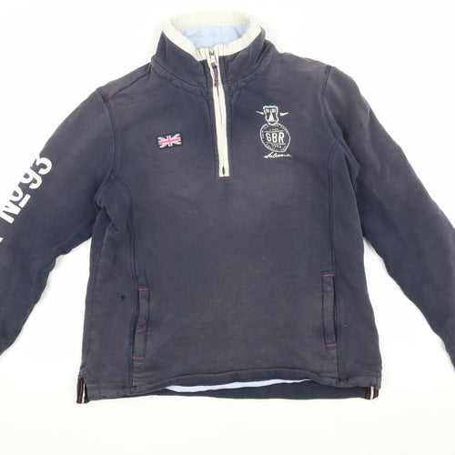 GBR Crew Women's Blue Sweatshirt Size 12