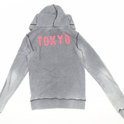 Superdry Women’s Grey Hoodie M - Casual & Stylish