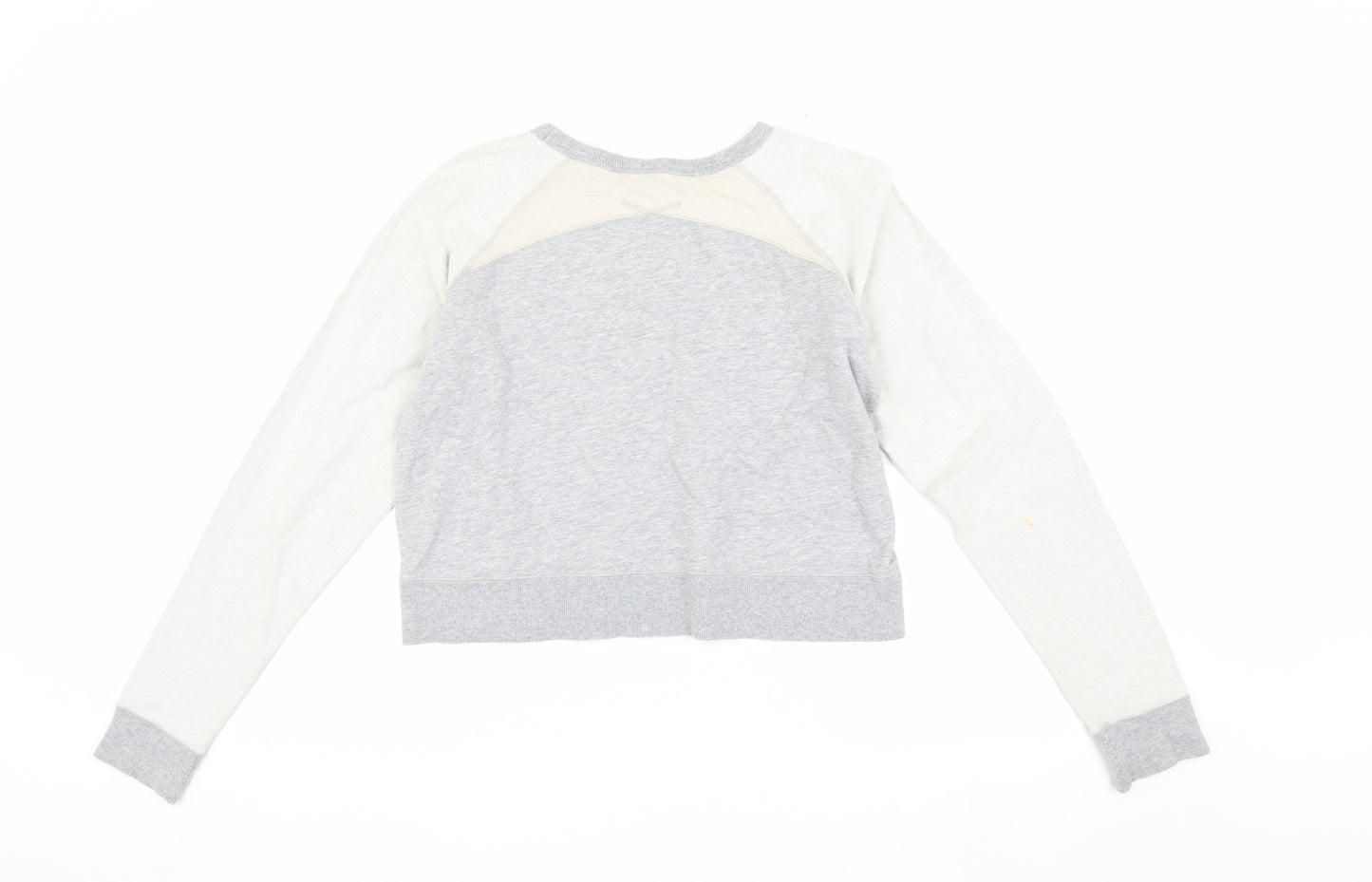 French Connection Women's Grey Small Pullover Sweatshirt