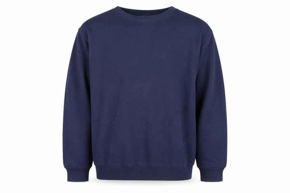 Front view of Decathlon Men's Blue Pullover Sweatshirt L