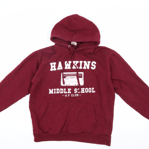 Stars & Stripes Red Medium Pullover Hoodie