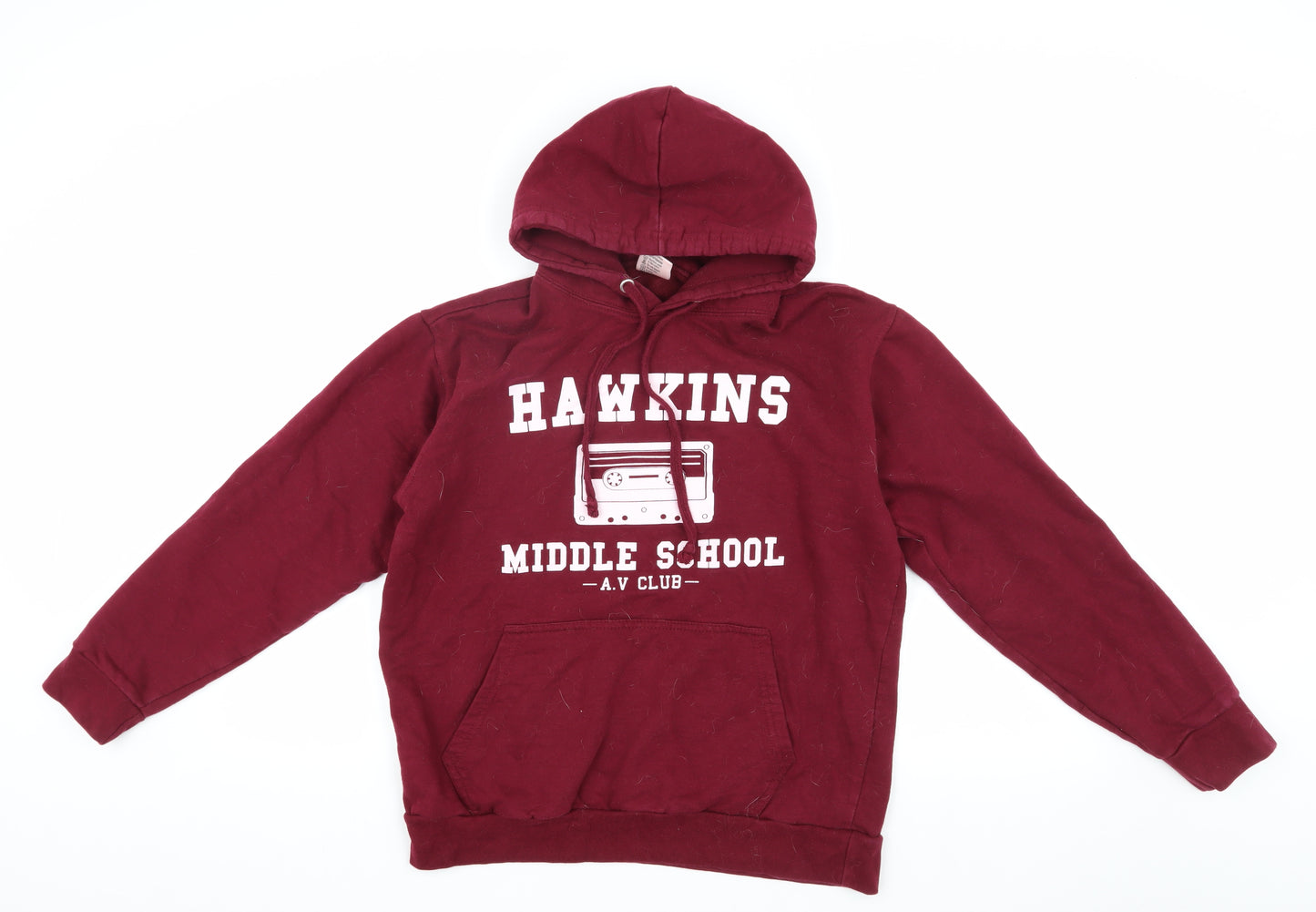 Stars & Stripes Red Medium Pullover Hoodie
