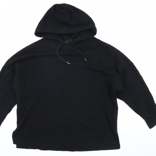 Monki Unisex Black XS Pullover Hoodie