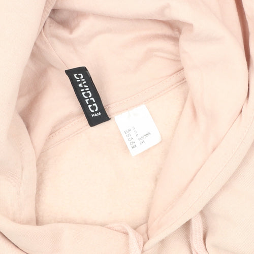 H&M Women’s Pink Pullover Hoodie Size 12