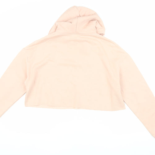 H&M Women’s Pink Pullover Hoodie Size 12
