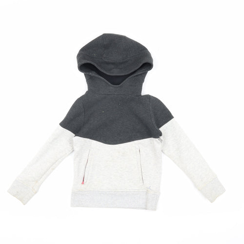 Decathlon Boys Multicoloured Hoodie, 5-6 Years, Pullover Style