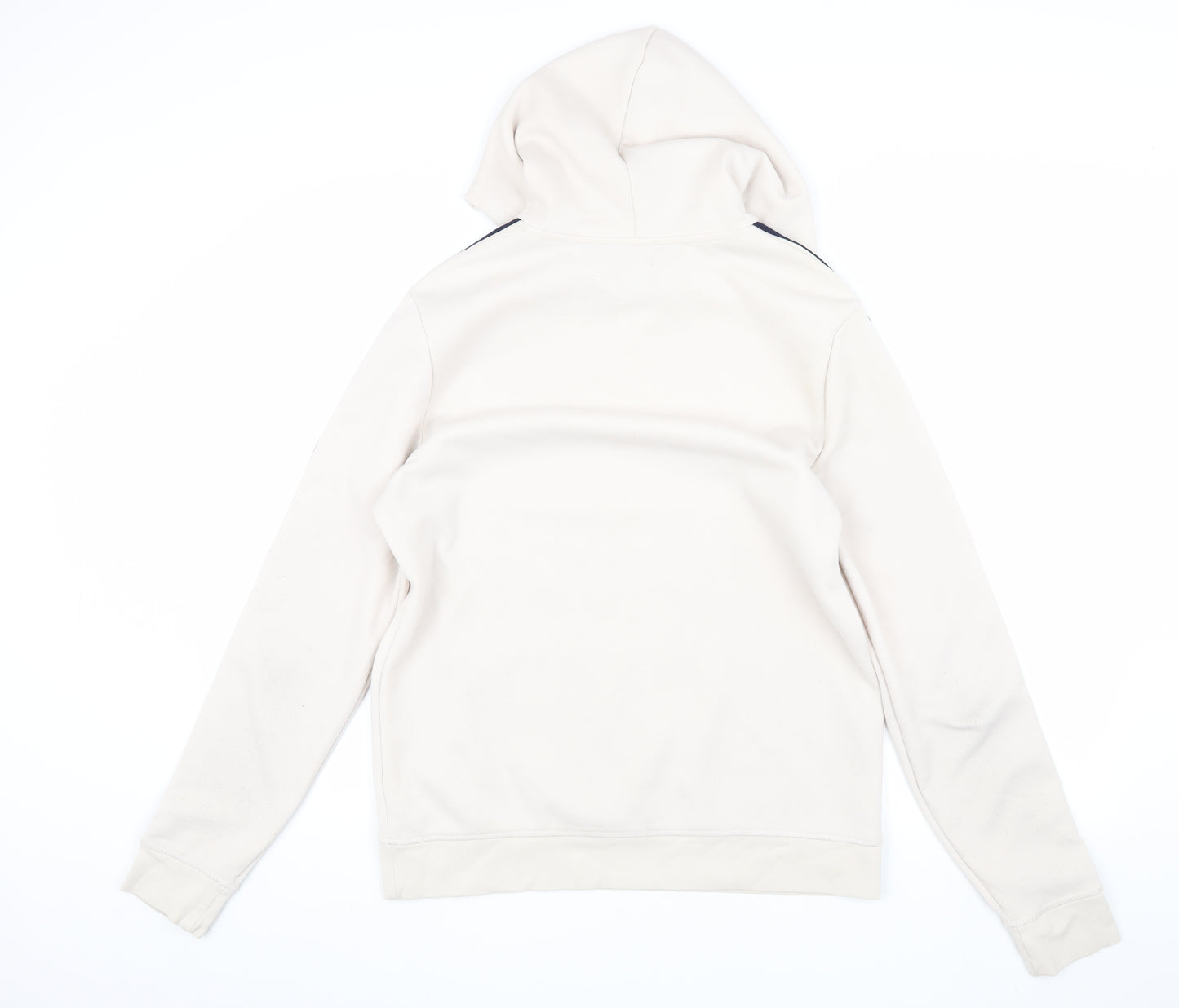 River Island Men's Ivory Hoodie, S, Pullover