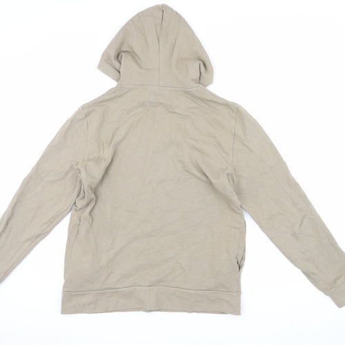 ASOS Men's Beige Pullover Hoodie Small