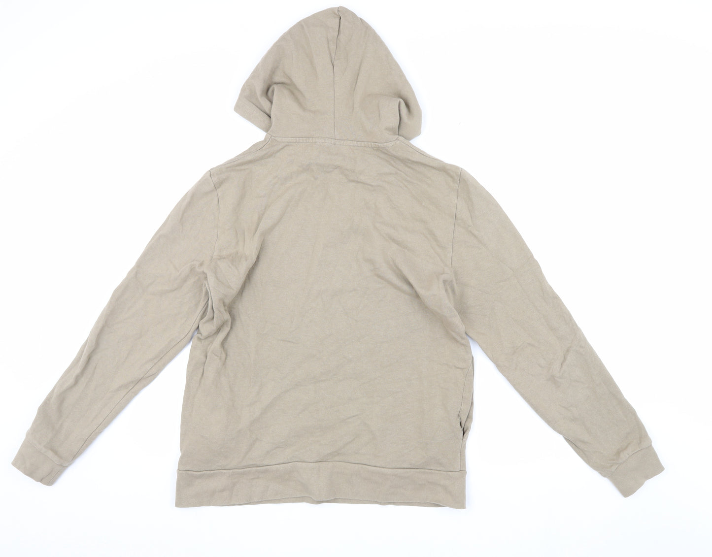 ASOS Men's Beige Pullover Hoodie Small