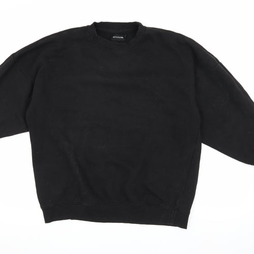 PrettyLittleThing Women's Black Pullover Sweatshirt Size 4