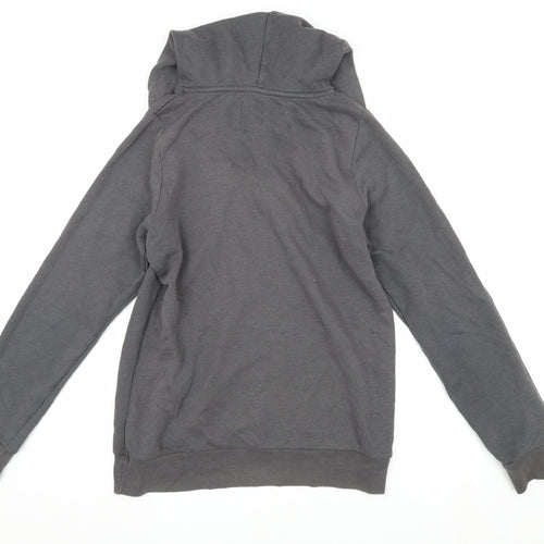 Billabong Women's Grey S Pullover Hoodie with Logo