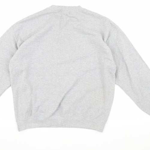 Hearts & Bows Unisex Grey Pullover Sweatshirt L