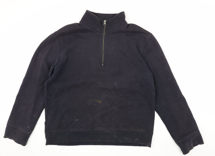 Gap Men's Black XL Pullover Fleece Sweatshirt